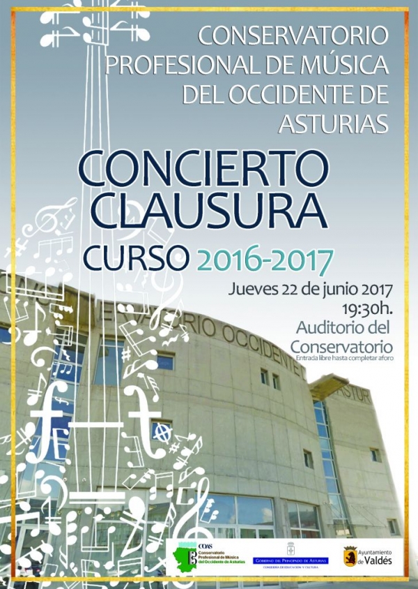 CONCIERTO CLAUSURA CURSO 2016-2017